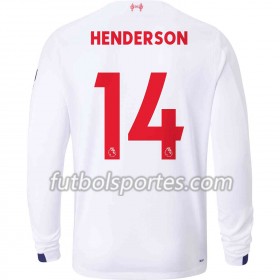 Camisetas Liverpool Jordan Henderson 14 Segunda Equipacion 2019/2020 Manga Larga